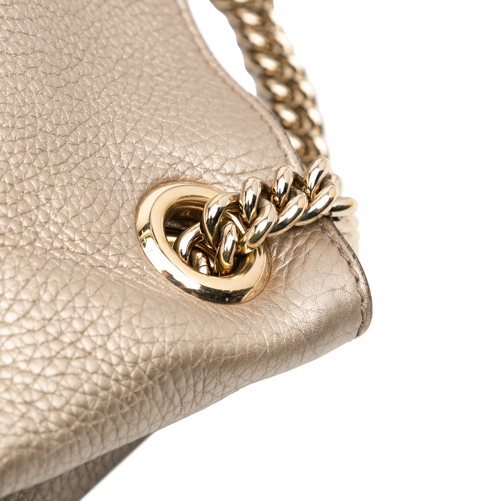 Pre-Loved Gucci Medium Leather Soho Chain Tote - Picture 9 of 12